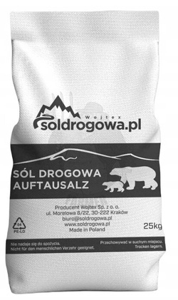 Sól drogowa 25kg