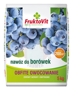 FruktoVit PLUS nawóz do borówek 5 kg