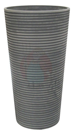 Donica z kompozytu wysoka szara