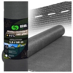 Siatka cieniująca 1,5 x 50 m 180 g 95 % antracyt