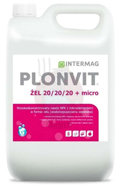 Plonvit Żel 20/20/20 5 L Intermag