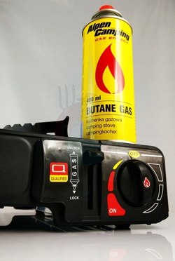 Gaz do kuchenek 227 g 400 ml Alpen Camping