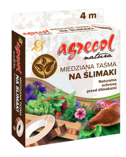 Taśma miedziana na ślimaki