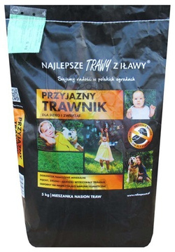 MIESZANKA TRAW PRZYJAZNY TRAWNIK 5 kg