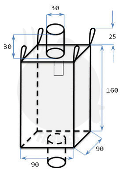 Worek Big Bag (używany) do 1T