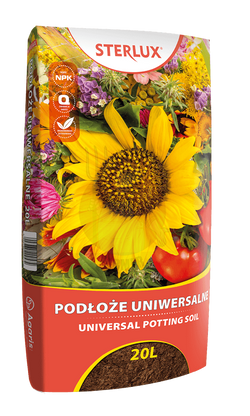 Podłoże uniwersalne Sterlux 20L Ziemia Hollas