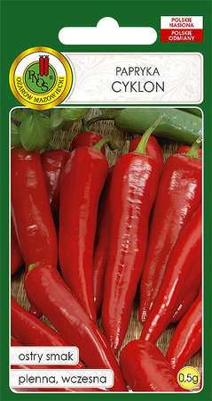 Papryka ostra Cyklon 0,5 g PNOS