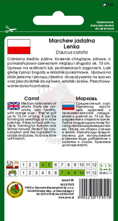 Marchew jadalna Lenka 5 g