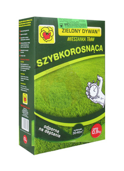 Mieszanka traw zielony dywan szybkorosnąca 0,9 kg