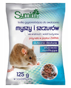 Trutka zbożowa na myszy i szczury 125 g