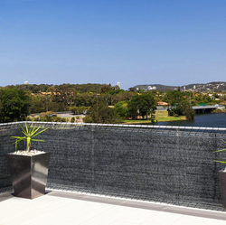 Siatka cieniująca 1,5 x 50 m 180 g 95 % antracyt