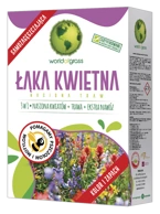 Mieszanka traw Łąka Kwietna 3 w 1 World of Grass samozagęszczająca 1 kg Agronas