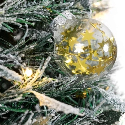 Choinka świąteczna udekorowana składana 150 cm