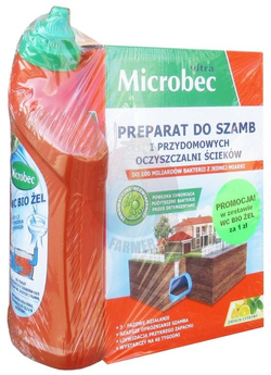 MICROBEC ULTRA 1kg zapach cytryny + BIO ŻEL