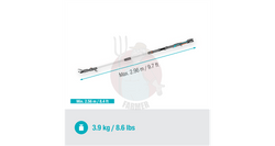 Nożyce akumulatorowe teleskopowe do gałęzi HighCut 250/18V P4A – zestaw