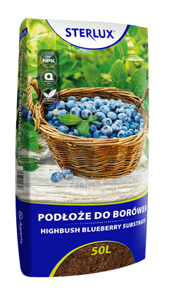 Podłoże do borówki Sterlux 50L Ziemia Hollas