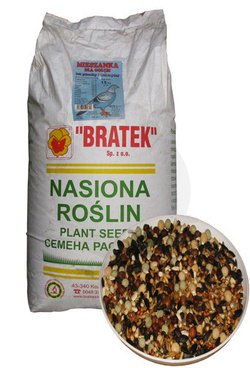 MIESZANKA DLA GOŁĘBI BEZ PSZENICY I KUKURYDZY (cena za 1kg)