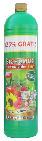 Biohumus do wszystkich roślin 1L + 25% Gratis