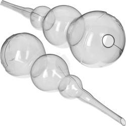 Kula nawadniająca potrójna (trzykomorowa), przezroczysta bezbarwna, 600 ml (720990)