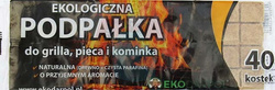 EKOLOGICZNA PODPAŁKA DO GRILLA 40 kostek