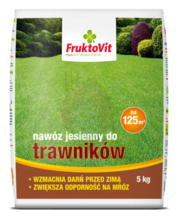 Fruktovit nawóz jesienny do trawników 5 kg