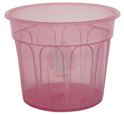 Osłonka Karo 15 transparentna czerwona