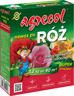 Nawóz do róż i innych kwitnących roślin ogrodowych 1,2 kg Agrecol