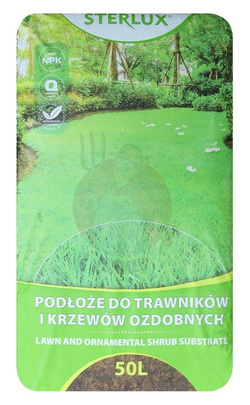 Podłoże do trawników i krzewów ozdobnych 50 L Sterlux