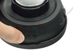 Głowica żyłkowa aluminiowa szybkiego montażu żyłki