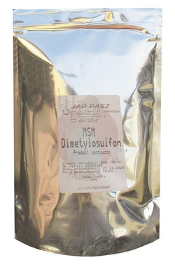 MSM Dimetylosulfon 1 kg - wsparcie stawów i odporności koni