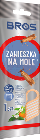 ZAWIESZKA NA MOLE KWIAT POMARAŃCZY 1 szt.