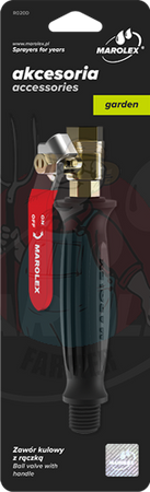Zawór kulowy 3/8” z rączką A068.101 (R020D) Marolex