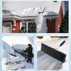 Zgarniacz teleskopowy do odśnieżania dachu 148 - 480 cm