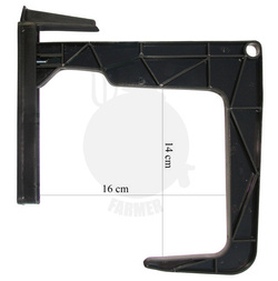 UCHWYT DO SKRZYNKI BALKONOWEJ BRĄZ