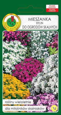 Mieszanka bylin do ogrodów skalnych 1 g PNOS