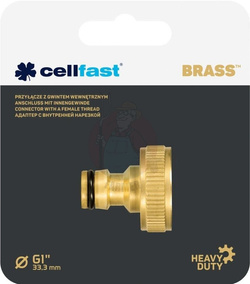 PRZYŁĄCZE Z GWINTEM WEWNĘTRZNYM BRASS 1"