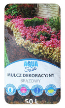 Mulcz dekoracyjny Aqua Save 50L brązowy