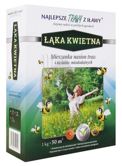 Mieszanka traw Łąka Kwietna 1 kg