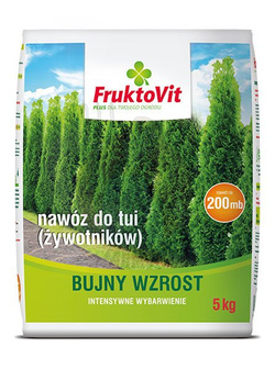 FruktoVit PLUS nawóz do tui (żywotników) 5 kg