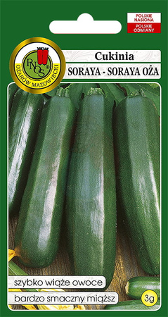 Dynia zwyczajna cukinia Soraya 3 g