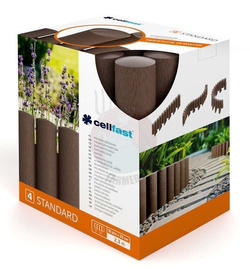 PALISADA OGRODOWA 4 ELEMENTOWA STANDARD BRĄZOWA