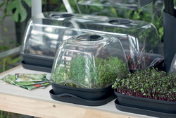 Rozsadnik Respana Table Greenhouse szary