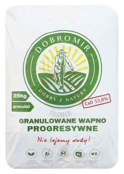 Wapno progresywne granulowane Dobromir 25 kg