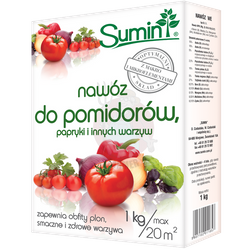 Nawóz do pomidorów, papryki i innych warzyw 1 kg Sumin