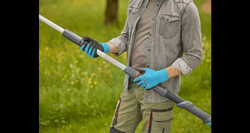 Nożyce akumulatorowe teleskopowe do gałęzi HighCut 250/18V P4A – zestaw