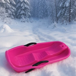 Sanki plastikowe dziecięce różowe