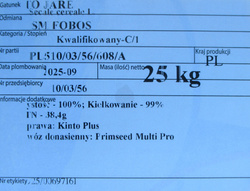 Żyto jare SM Fobos kwalifikat C1