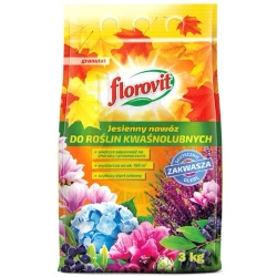 Florovit Jesienny nawóz do roślin kwaśnolubnych 3 kg
