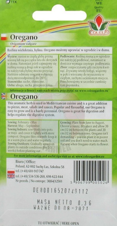 Oregano 0,3 g