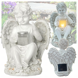 Figurka aniołek LED ze świeczką